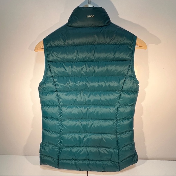 Eddie Bauer Women’s Puffer Goose Down Vest Jacket EB650 Green Full Zip Size: XS - Picture 7 of 12